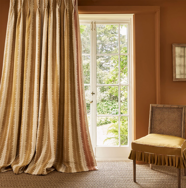 ruched linwood cooshy fabric curtains