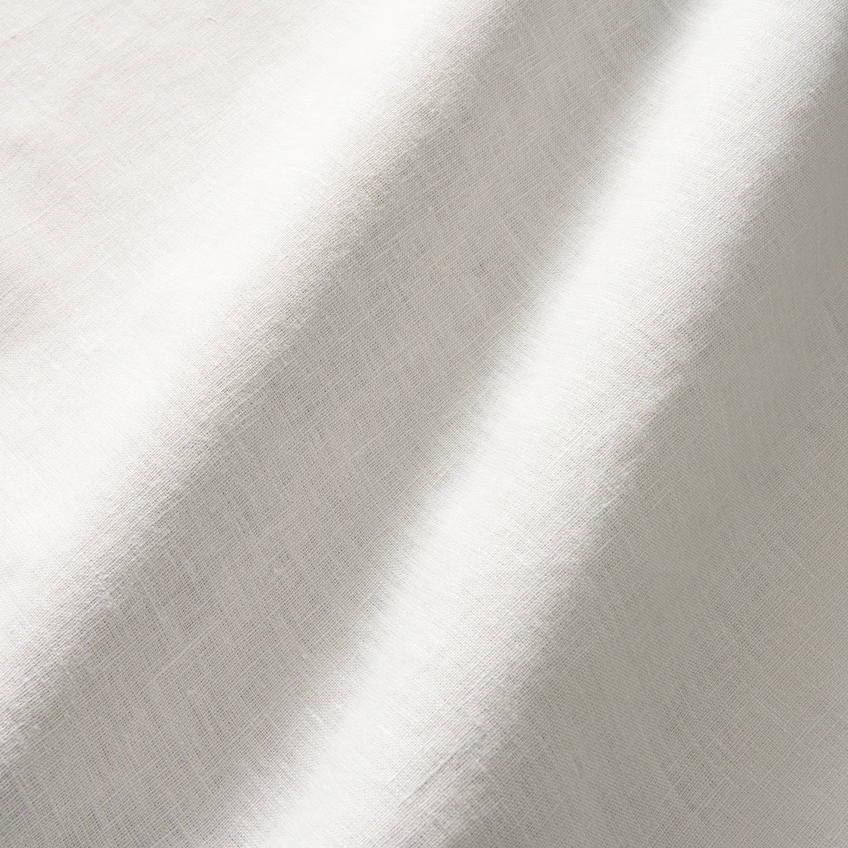 Cooshy Cloud White 100% Linen House Fabric