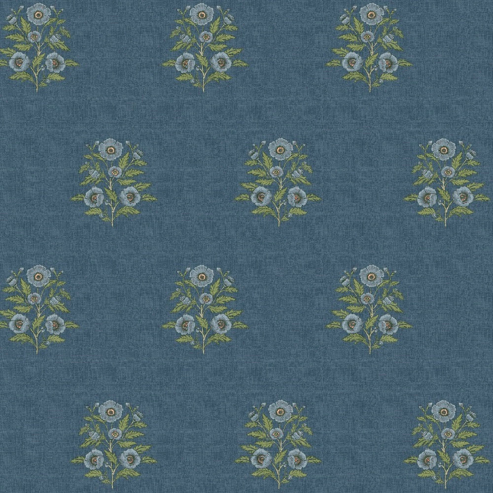 Chess Alscot Indigo Made to Measure Curtains