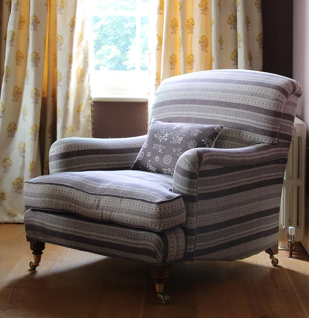 Kate Forman Anoushka Aubergine Made to Measure Curtains – image 4
