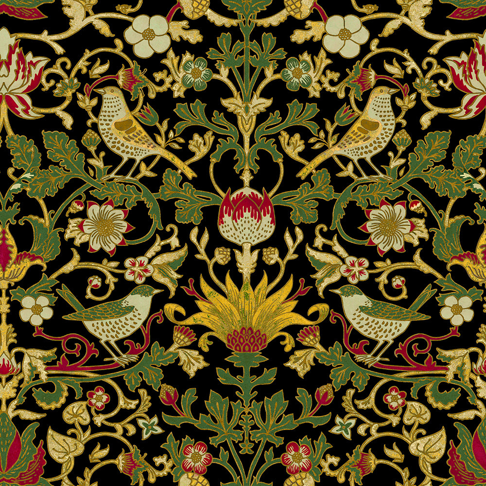 Chess Audley Onyx Made to Measure Curtains