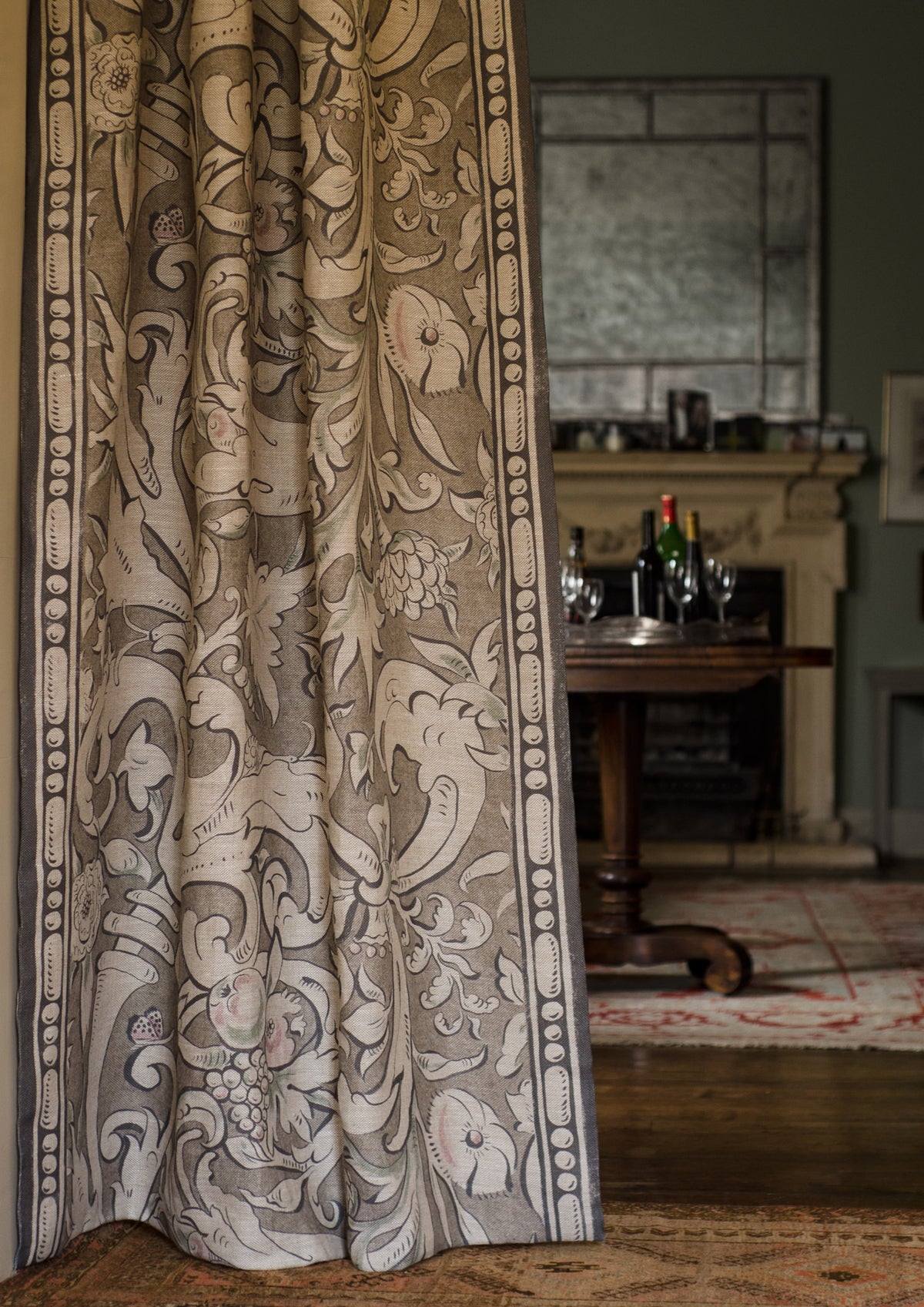 Lewis & Wood Bacchus Malt Made to Measure Curtains – lifestyle photograph