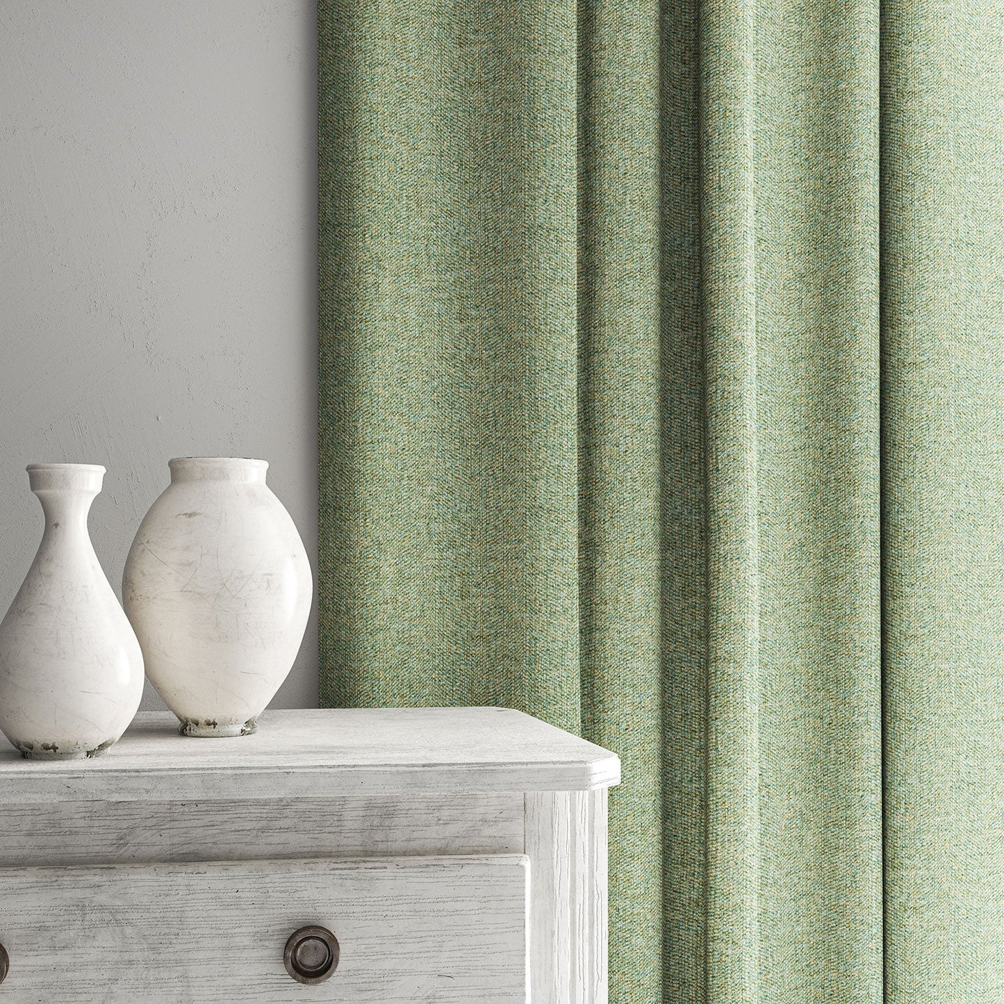 Linwood Foss Sky FR Made to Measure Curtains