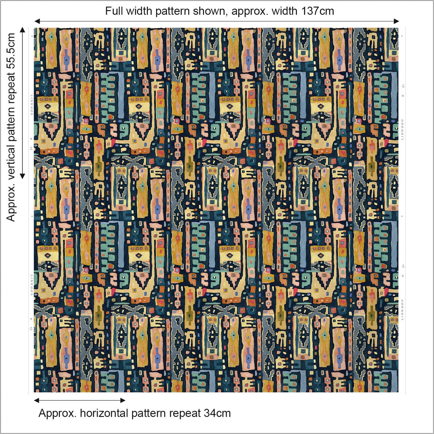 Linwood We Built This City Cool Down Made to Measure Curtains