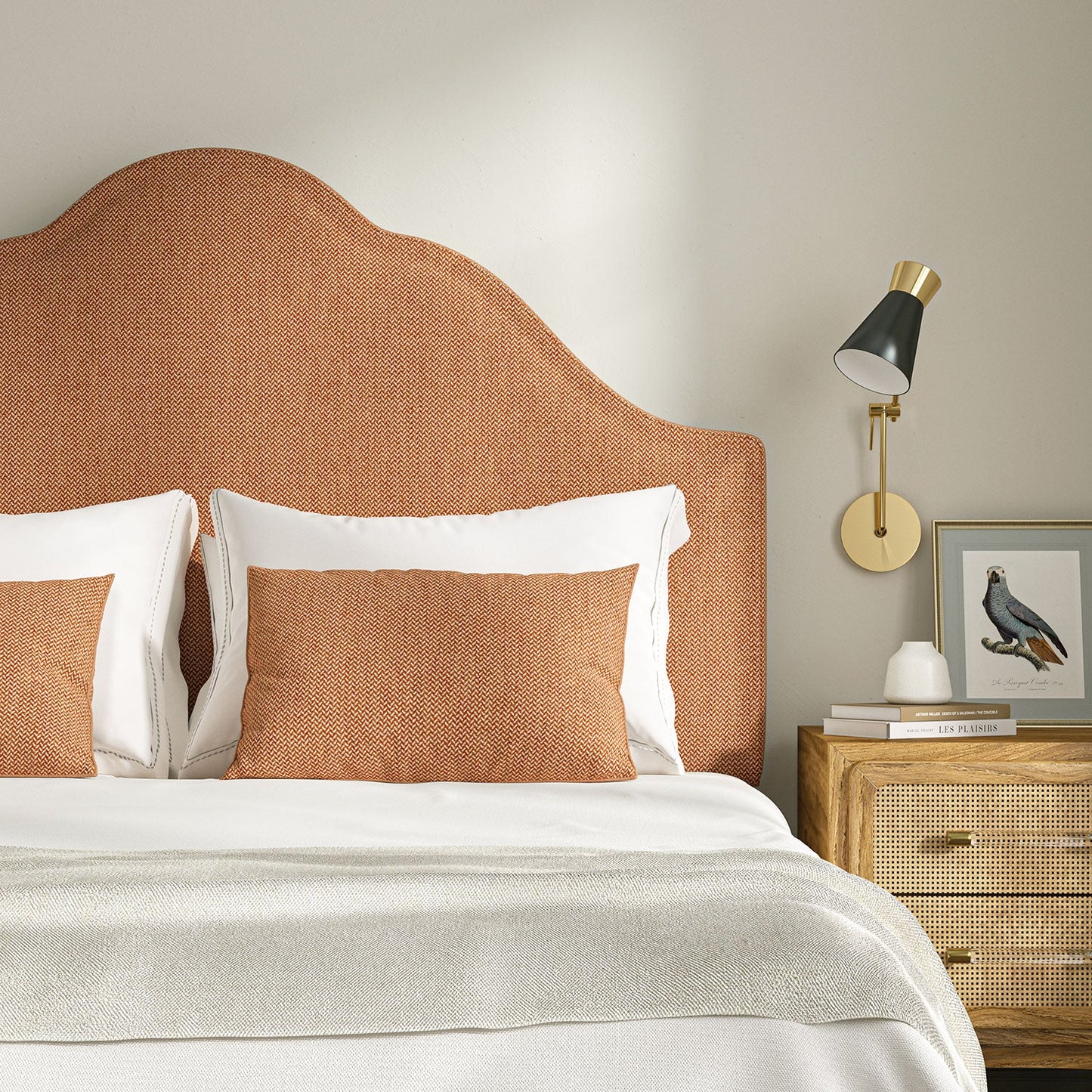 Linwood Cobblestone Spice Made to Measure Curtains