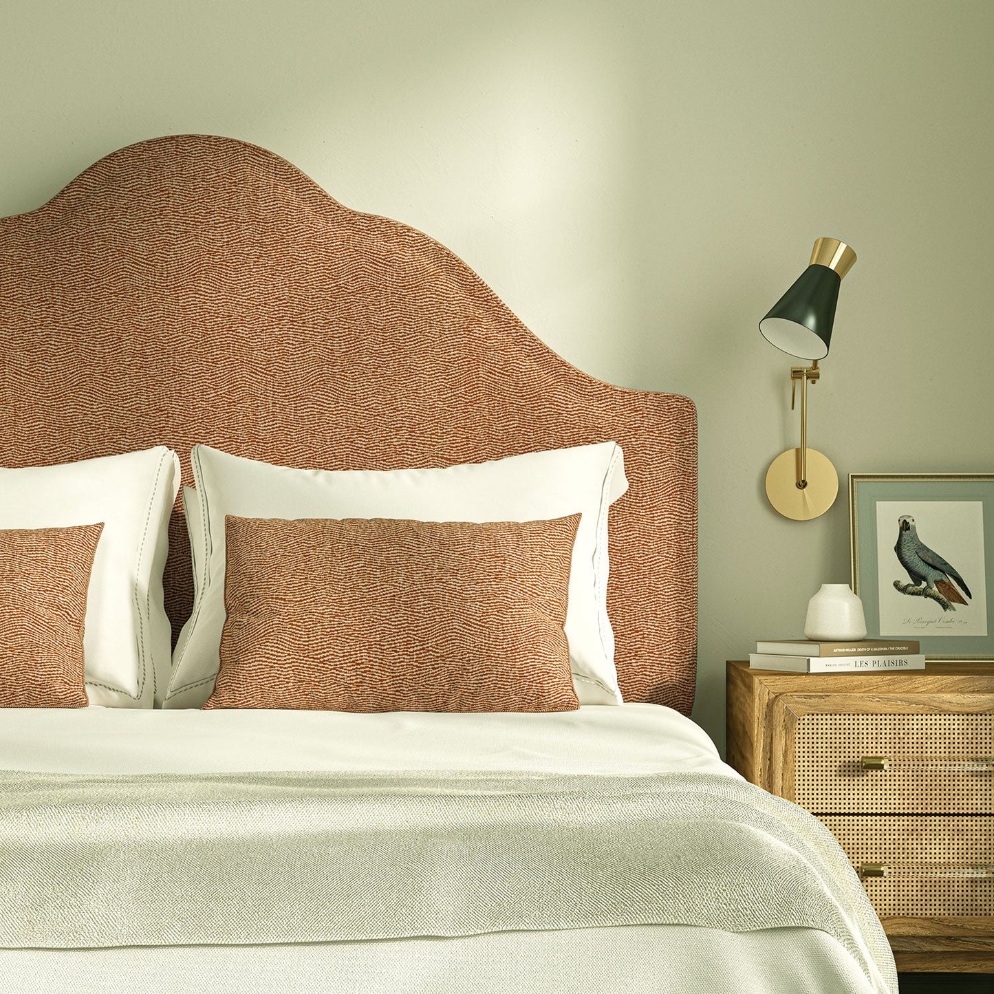 Linwood Tidal Marmalade FR Made to Measure Curtains