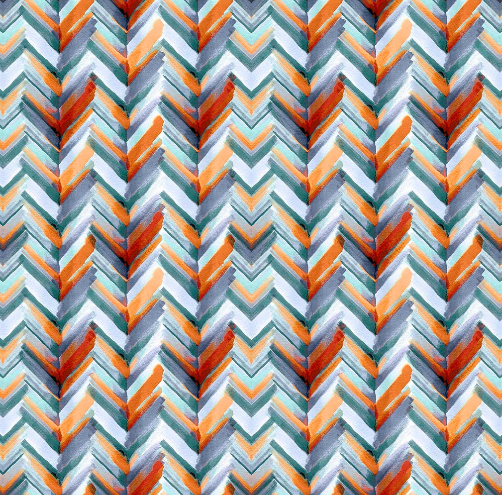 Chess Chloe Burnt Orange Made to Measure Curtains
