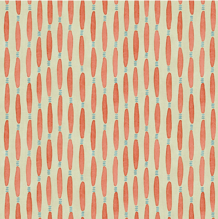Coral - Smocked by Linwood - Curtains & Roman Blinds