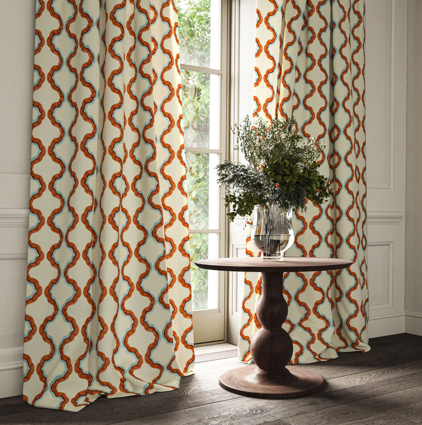 Cortona - Ruffled by Linwood - Curtains & Roman Blinds cooshy