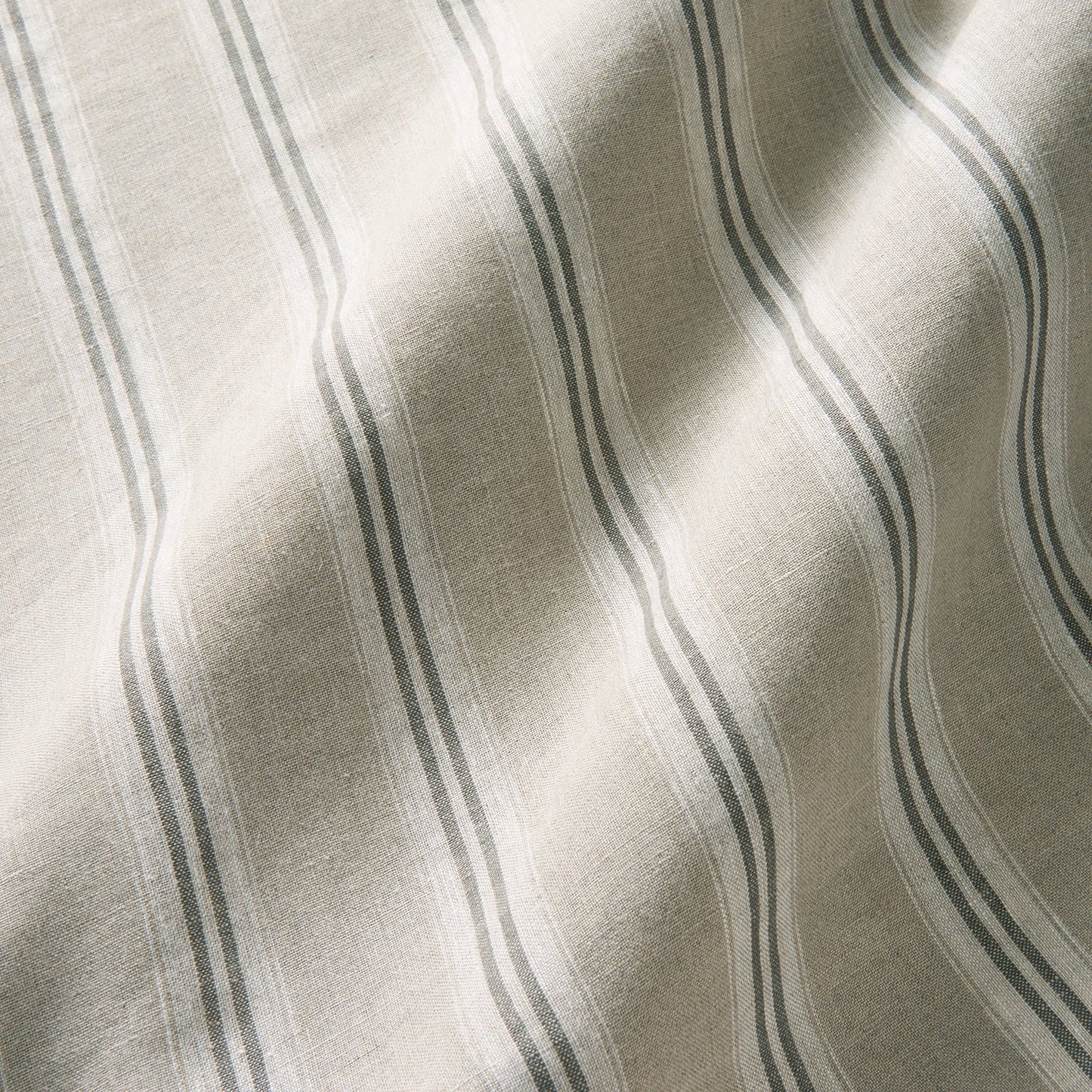Linwood Danube Stripe Dove Made to Measure Curtains