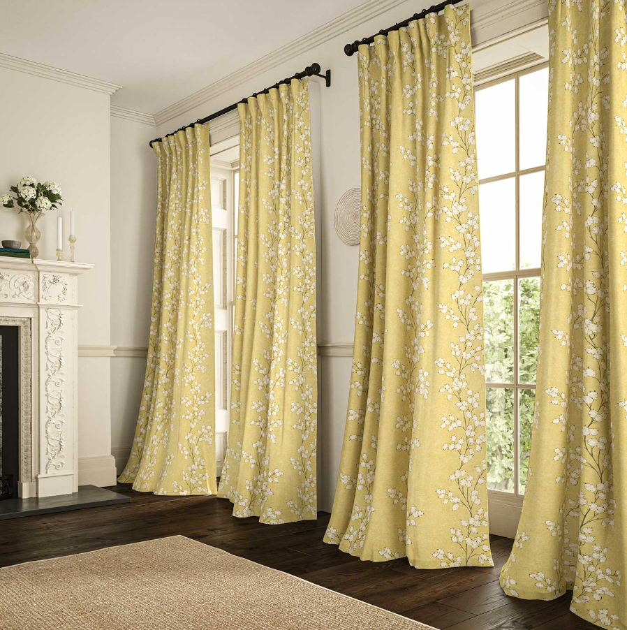 Dijon - Lottie , Flori Collection by Linwood - Curtains