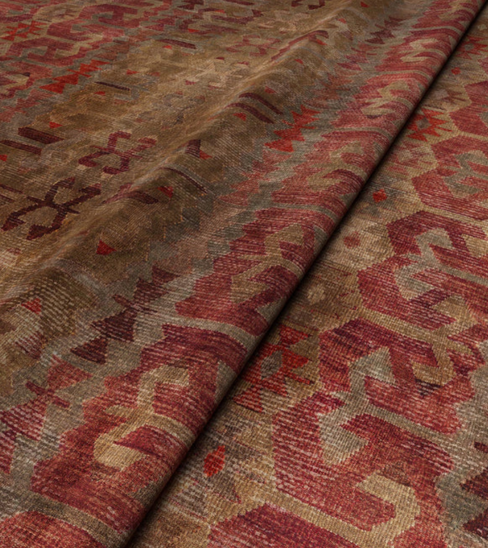 Earth - Samimi Odyssey Velvet by Linwood - Fabric, Curtains, Roman Blinds fold