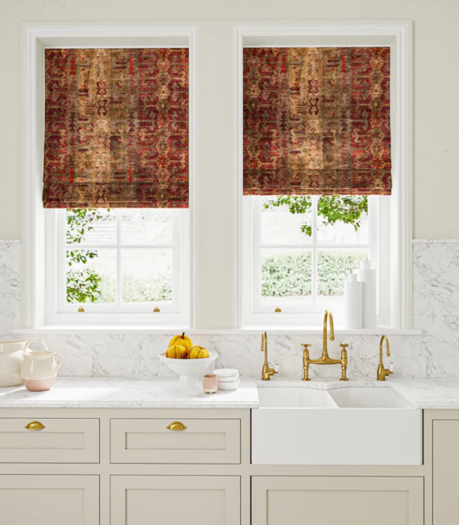Earth - Samimi Odyssey Velvet by Linwood - Fabric, Curtains, Roman Blinds kitchen