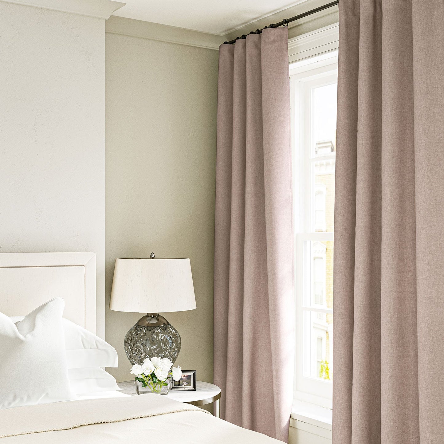 Linwood Elba Sorbet FR Made to Measure Curtains