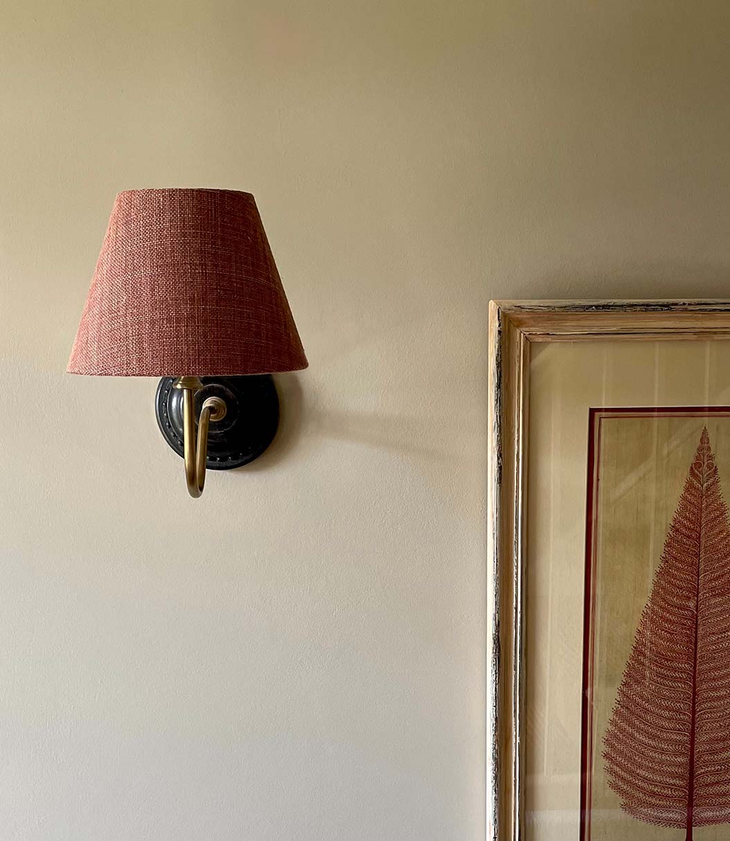 Kate Forman Laundered Linen - Venetian Red Made to Measure Roman Blinds – image 3
