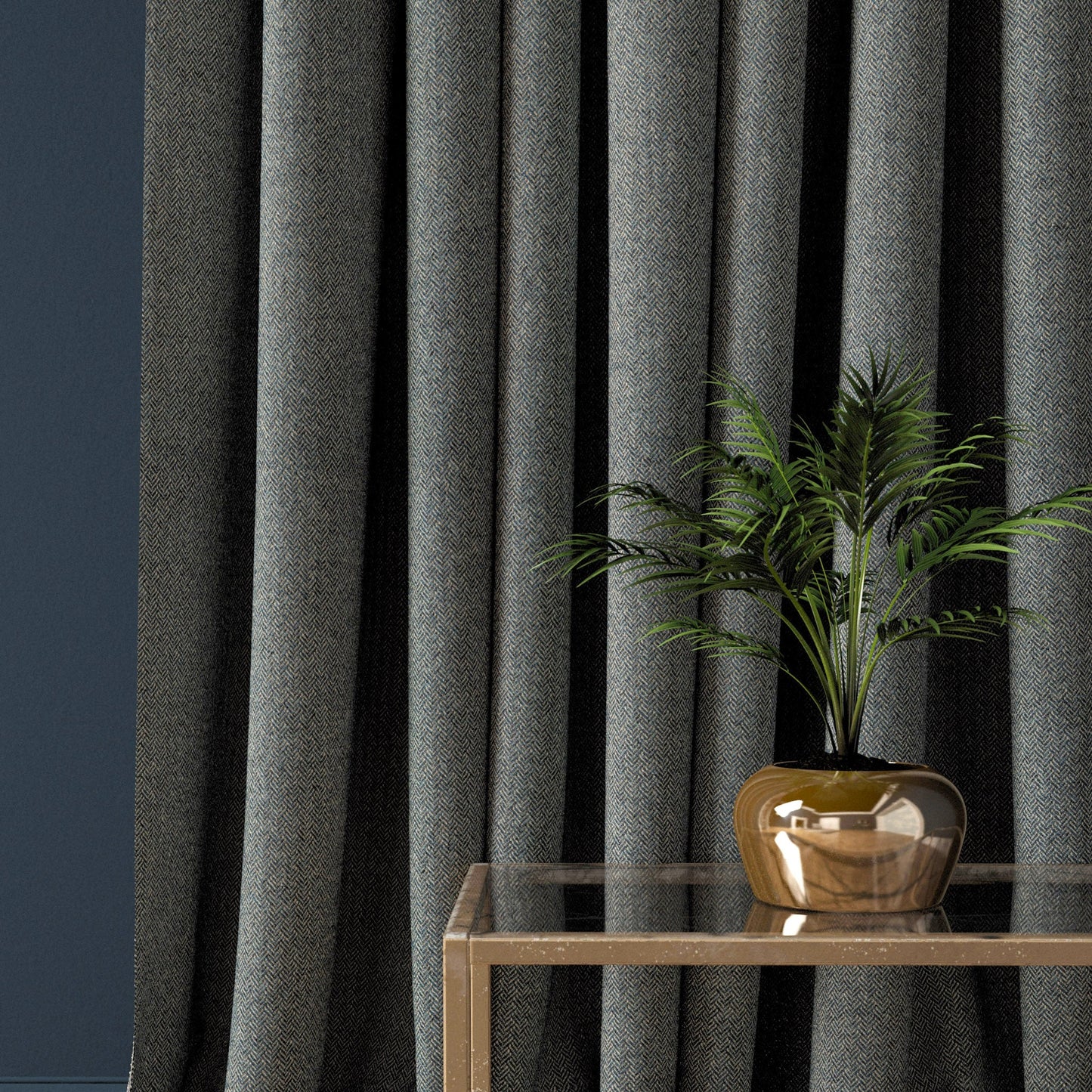 Linwood Faroe Ocean FR Made to Measure Curtains