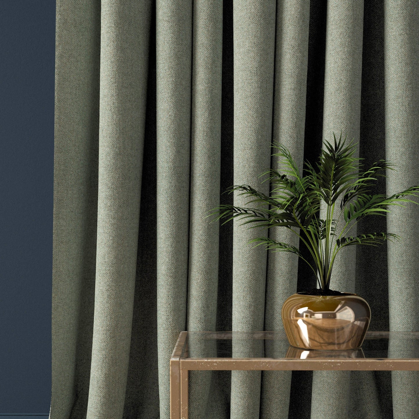 Linwood Faroe Sky FR Made to Measure Curtains