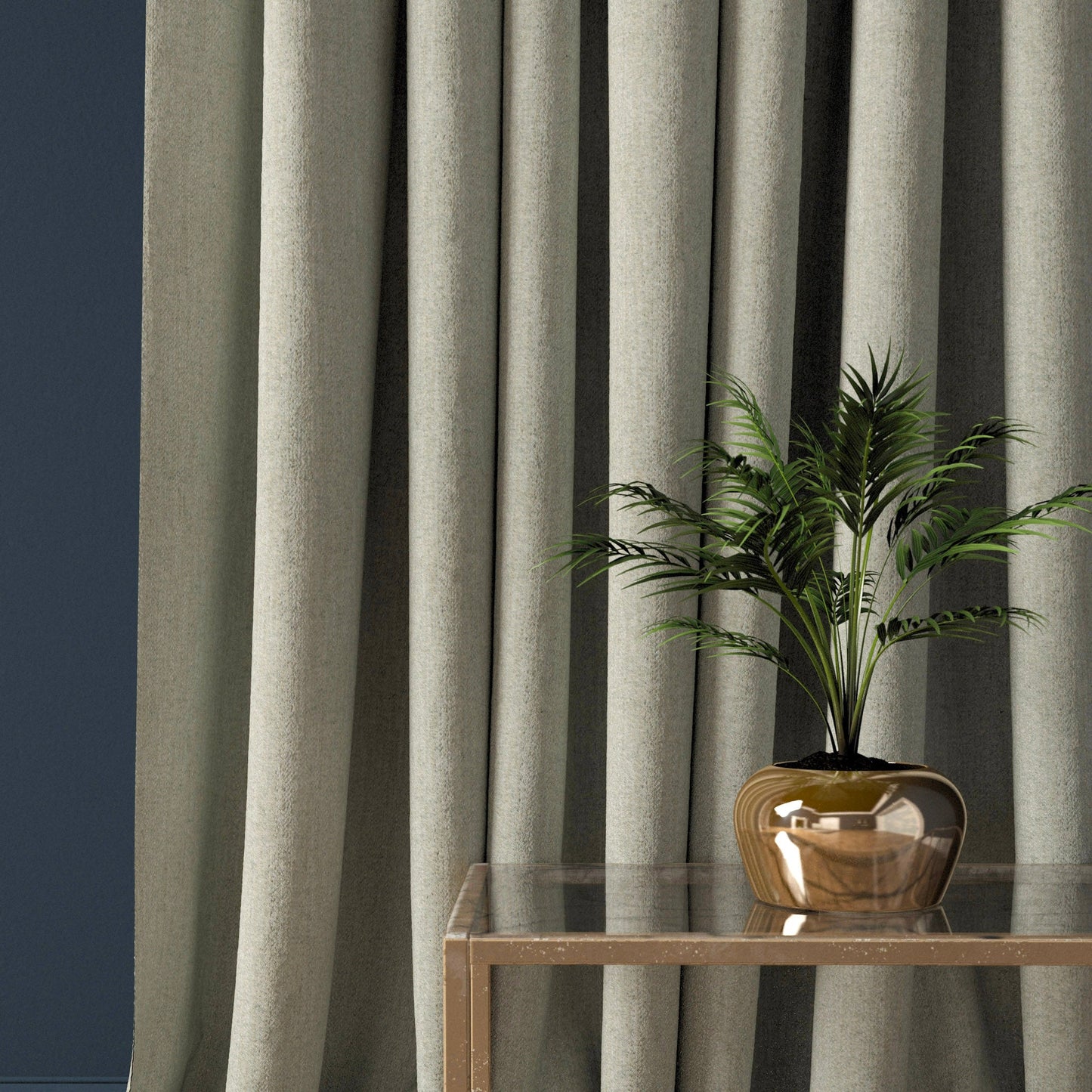 Linwood Faroe Dove FR Made to Measure Curtains