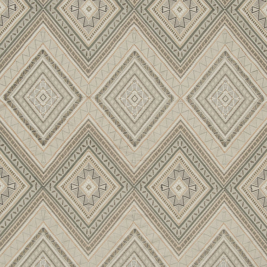 Natural/Slate - Fuji Fabric James Hare Linen/Cotton Fabric