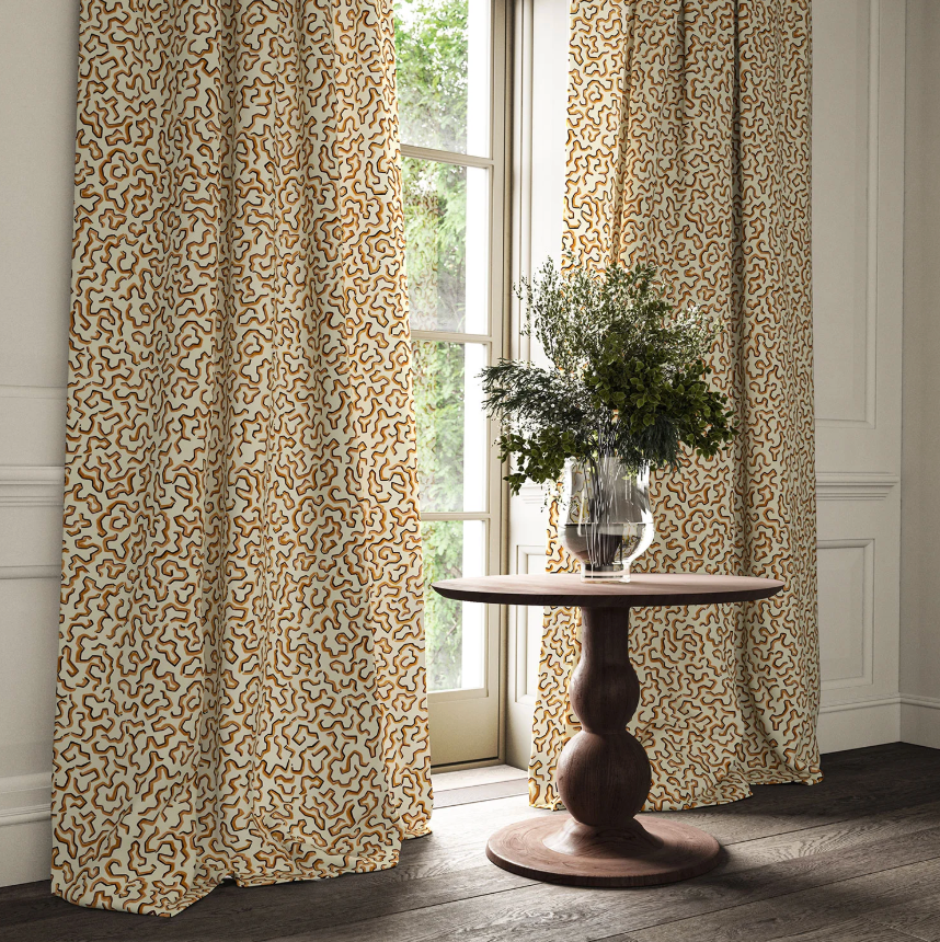 Giraffe - Scrunched by Linwood - Curtains & Roman Blinds cooshy