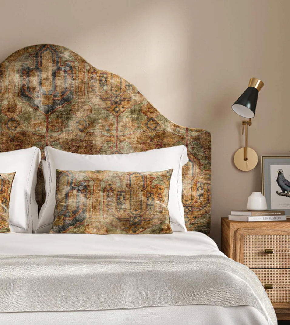 Green Gold - Kadife Odyssey Velvet by Linwood - Fabric, Curtains, Roman Blinds bedroom