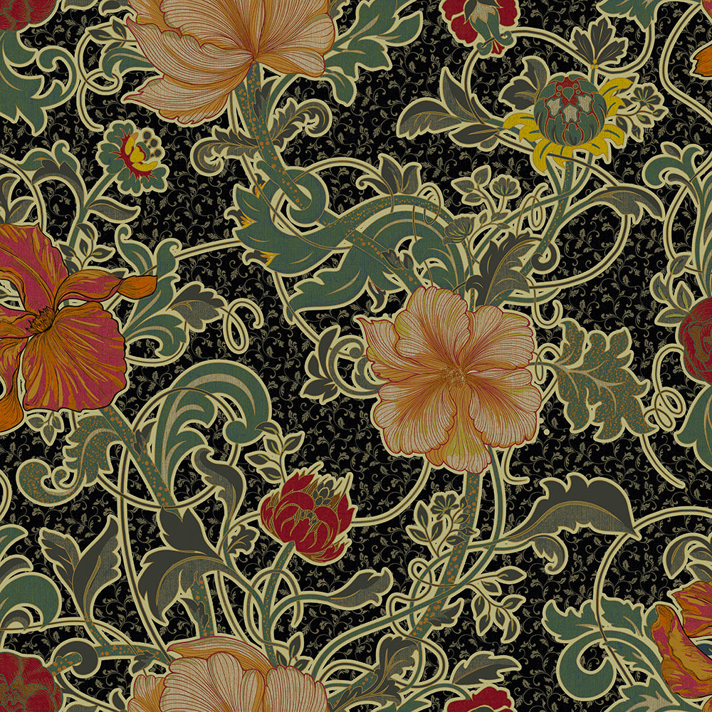 Chess Heligan Onyx Made to Measure Curtains