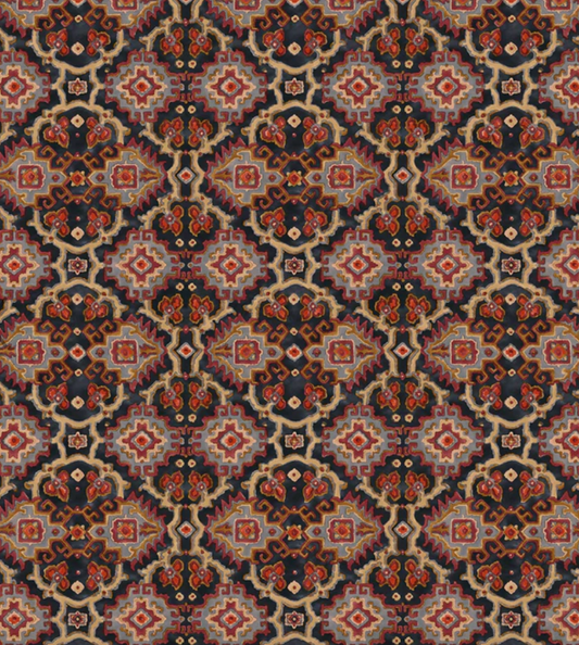 Henna - Kami Velvet by Linwood - Fabric, Curtains, Roman Blinds