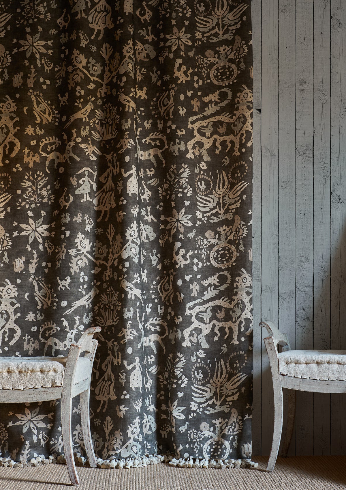 Lewis & Wood Iliad Nero Made to Measure Curtains – lifestyle photograph