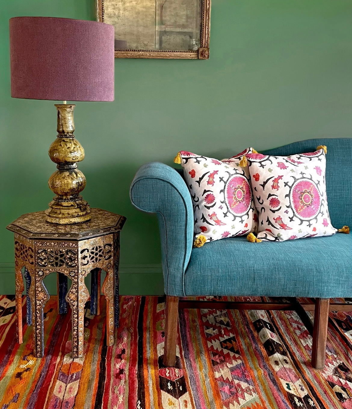 Kate Forman Laundered Linen - Prussian Blue Made to Measure Curtains – image 3
