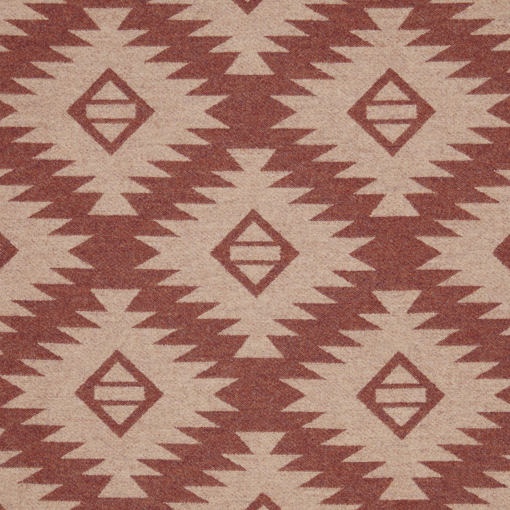 Ian Mankin Ingleborough Rust Made to Measure Curtains