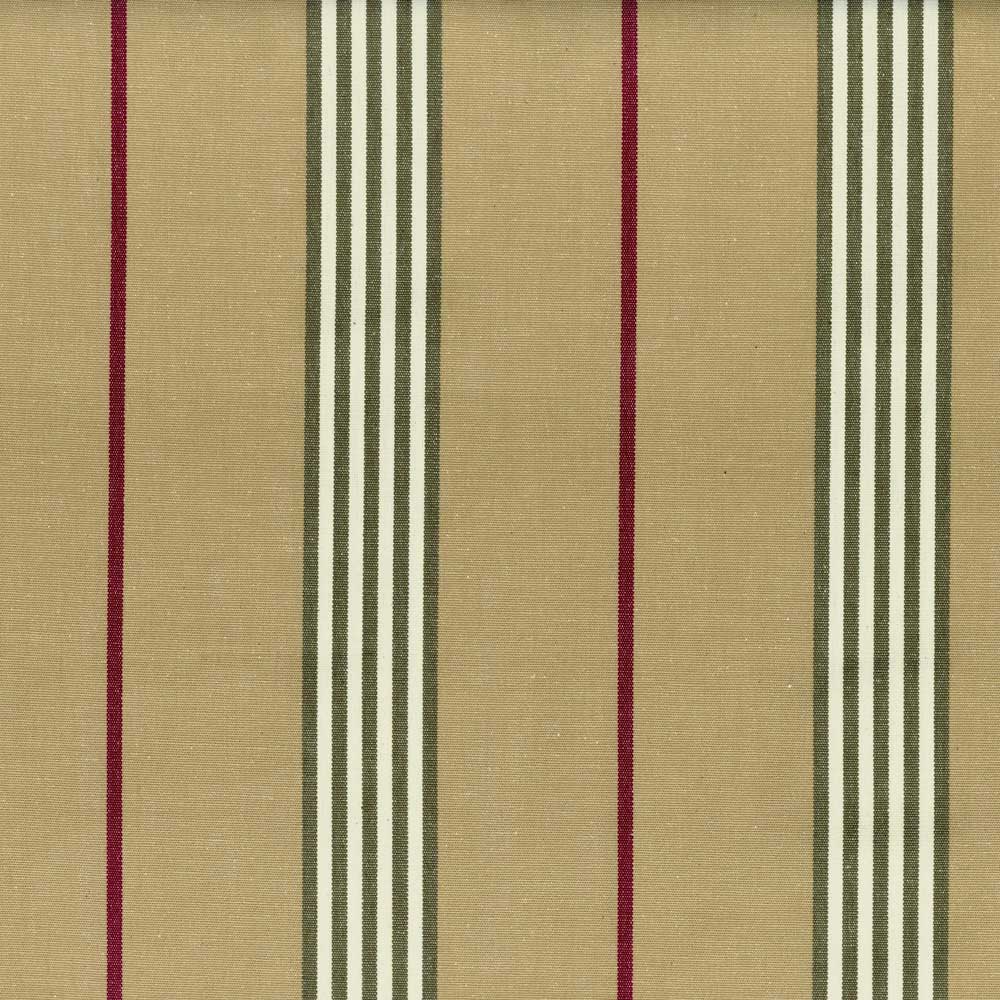 Ian Mankin Gallery Stripe Rustic Made to Measure Roman Blinds