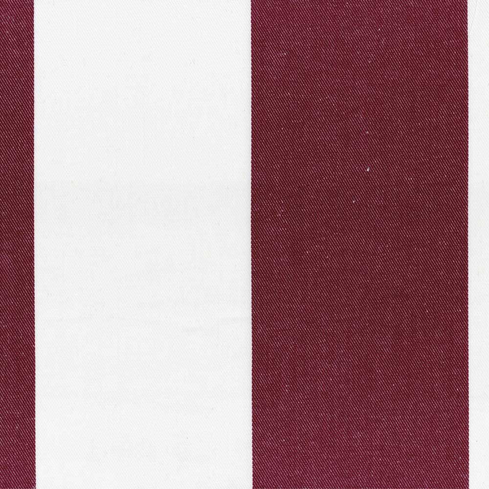 Ian Mankin Studio Claret Made to Measure Roman Blinds