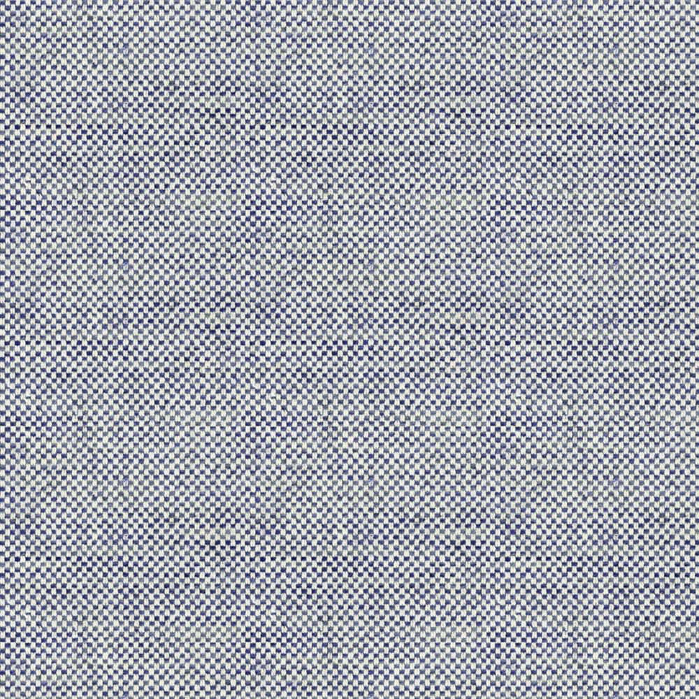 Ian Mankin Dundee Blue Made to Measure Roman Blinds