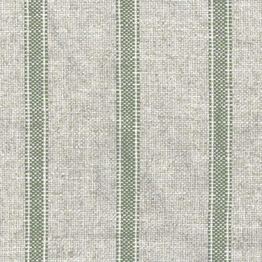 Ian Mankin Forfar Stripe Moss Made to Measure Curtains