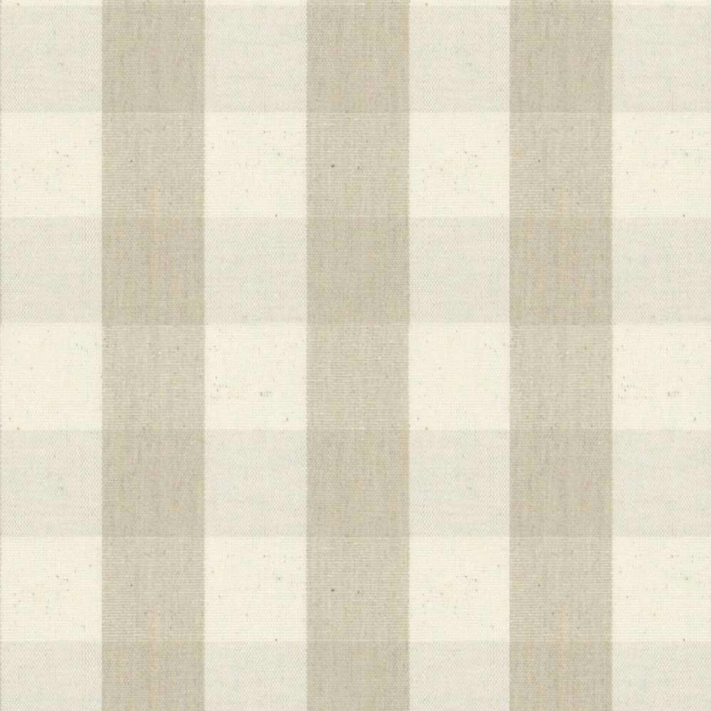 Ian Mankin Suffolk Check Large Cream Made to Measure Roman Blinds