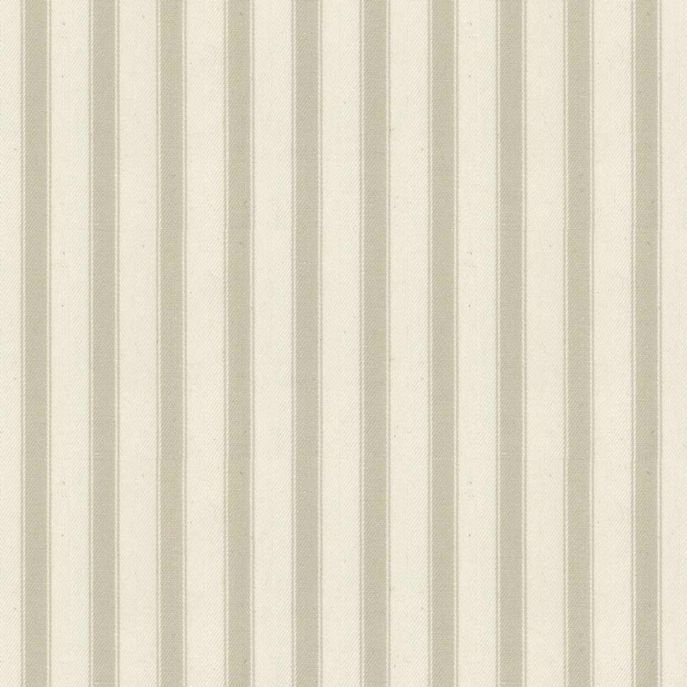 Ian Mankin Ticking Stripe 2 Cream Made to Measure Curtains