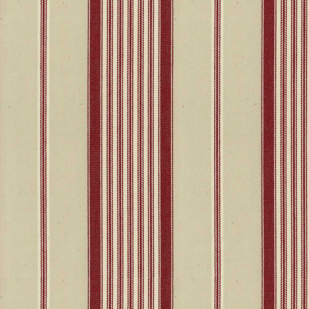 Ian Mankin Empire Stripe 1 Peony Made to Measure Roman Blinds