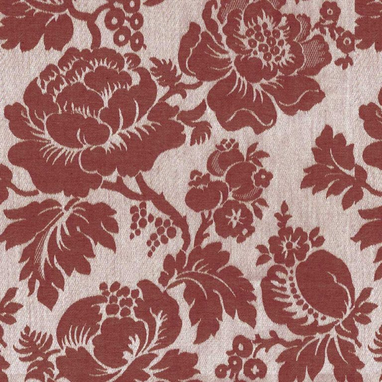 Ian Mankin Wildflower Red Made to Measure Roman Blinds