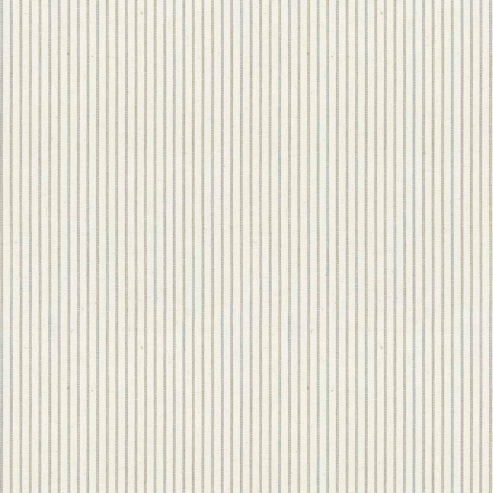 Ian Mankin Lining Stripe Sage Made to Measure Roman Blinds