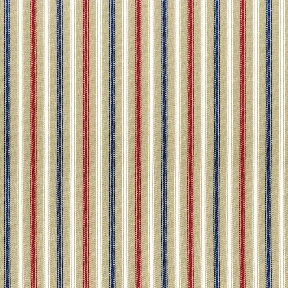 Ian Mankin Ticking Stripe 1 Britannia Mixed Made to Measure Curtains