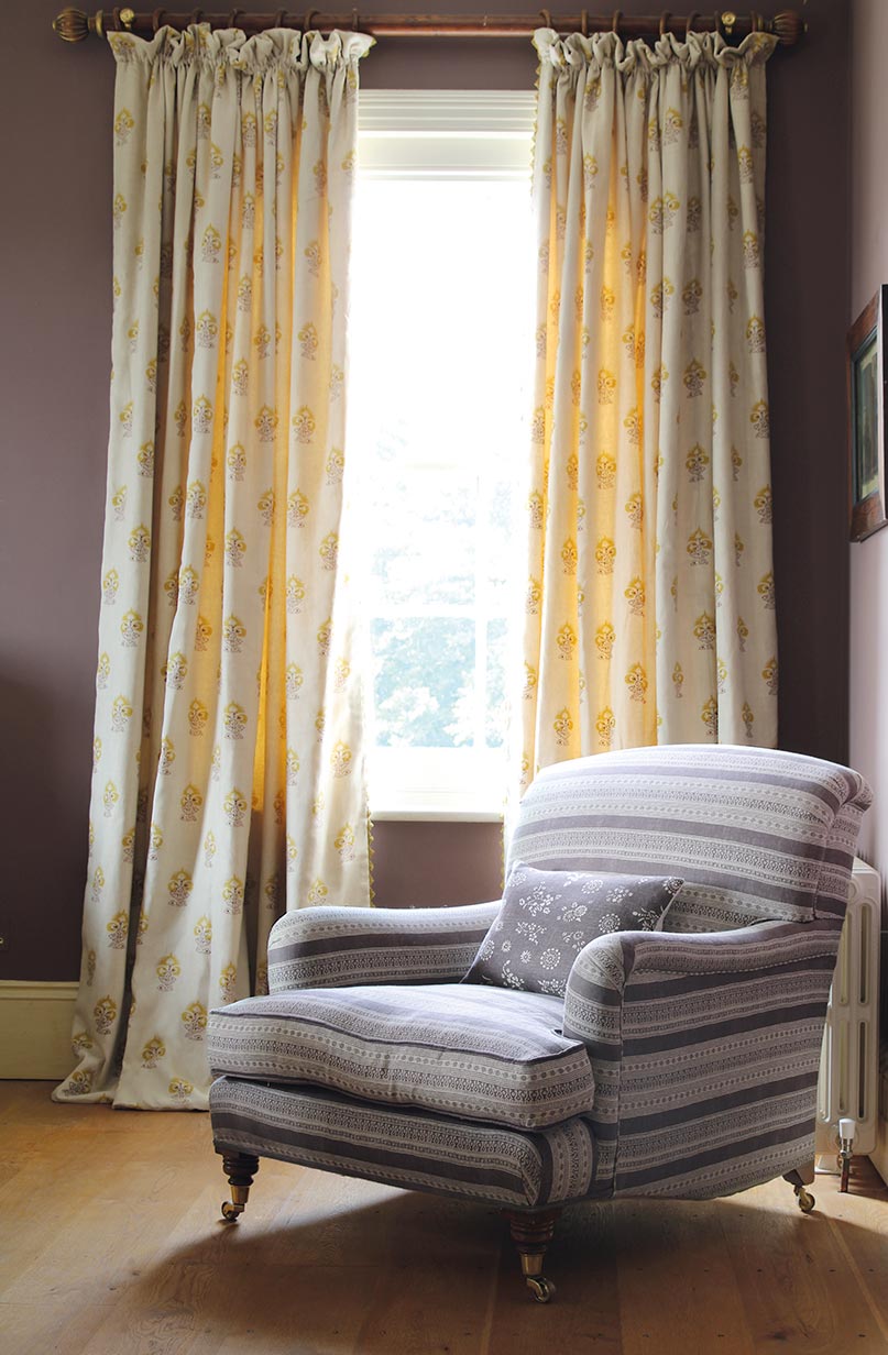 Kate Forman Iona Yellow Made to Measure Curtains – image 4
