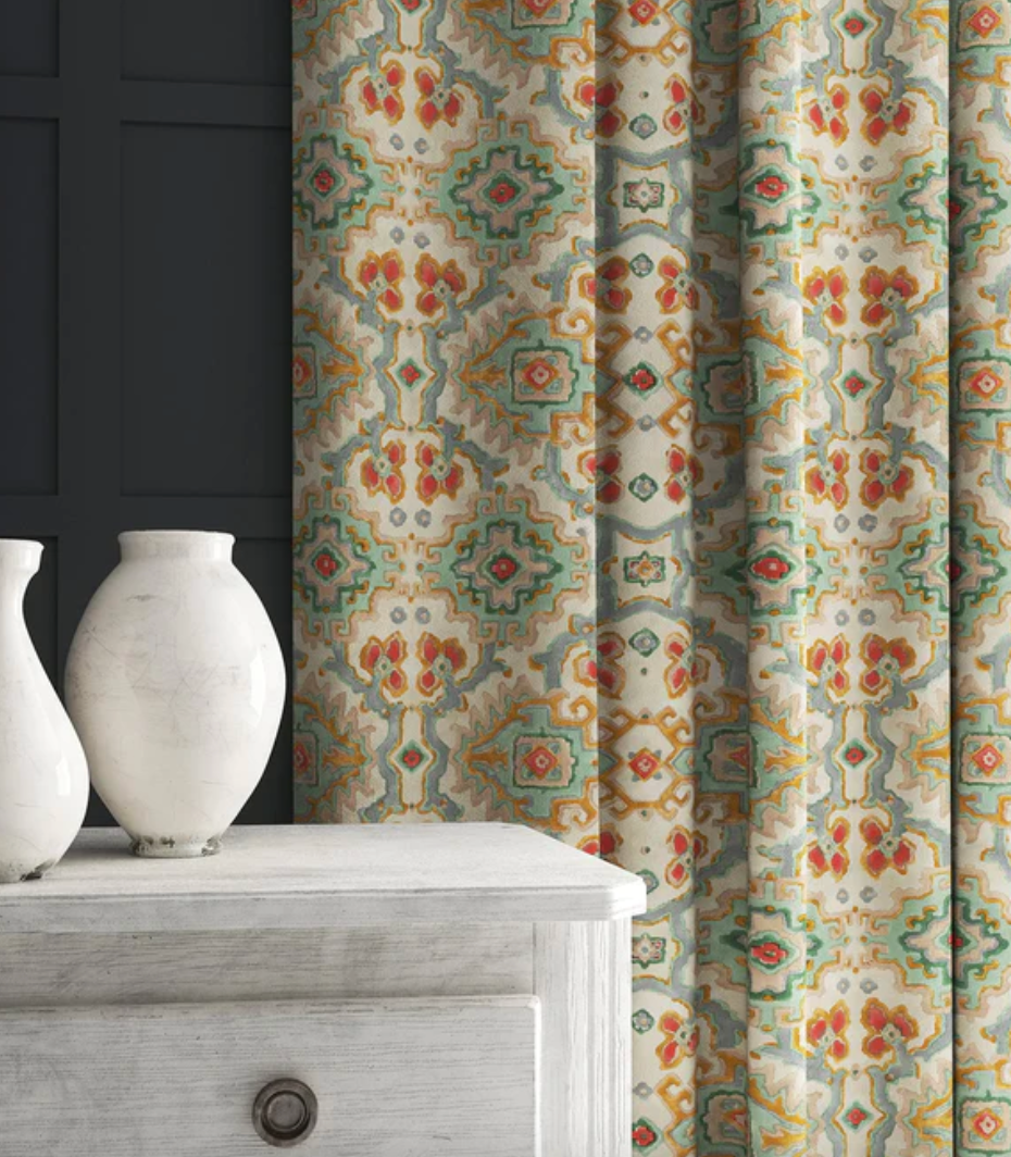 Jade - Kami Velvet by Linwood - Fabric, Curtains, Roman Blinds drape