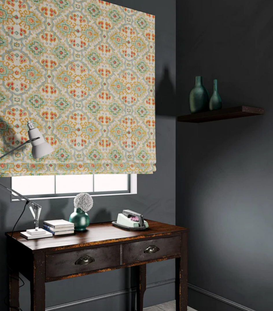 Jade - Kami Velvet by Linwood - Fabric, Curtains, Roman Blinds window