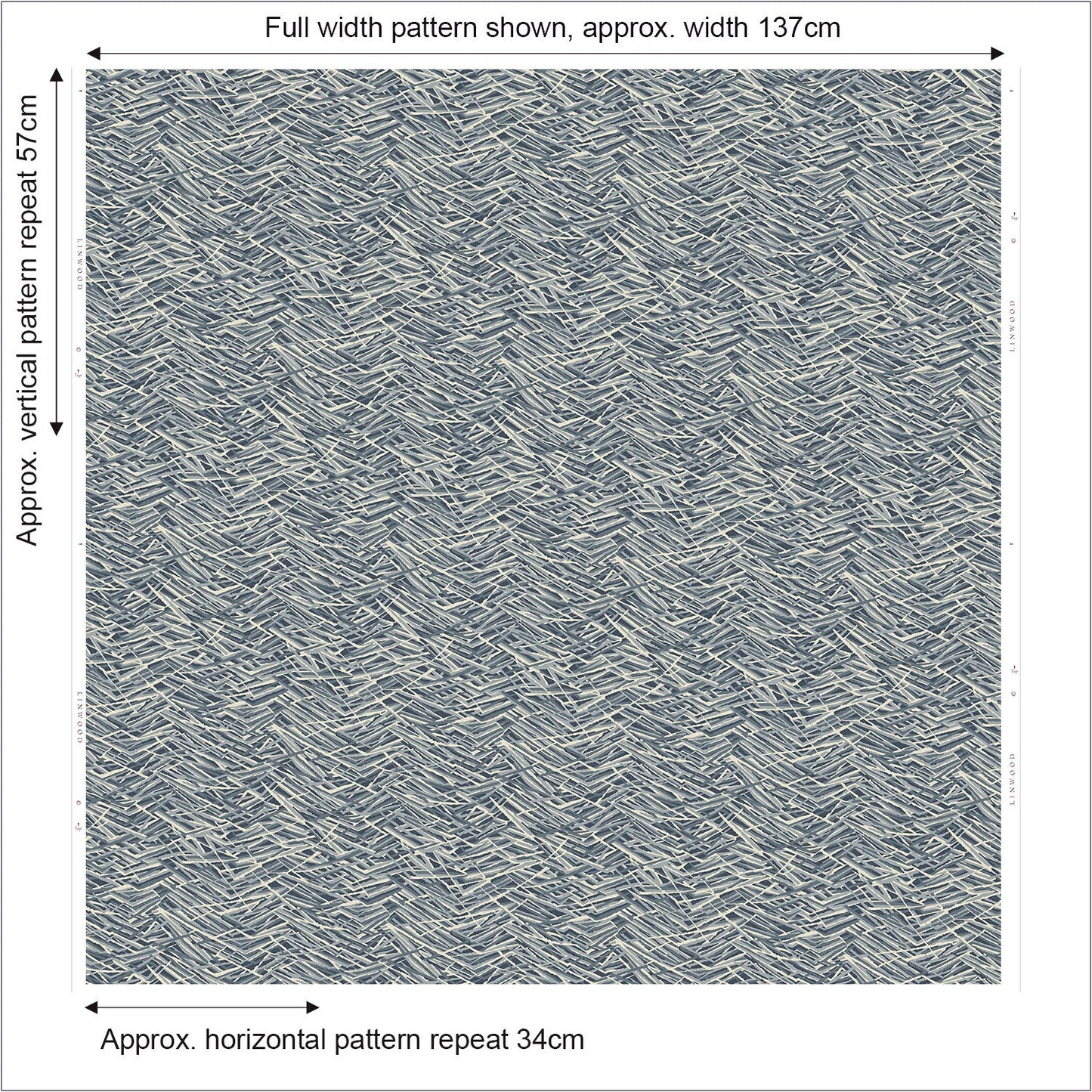 Linwood Kerplunk Steel Grey FR Made to Measure Curtains