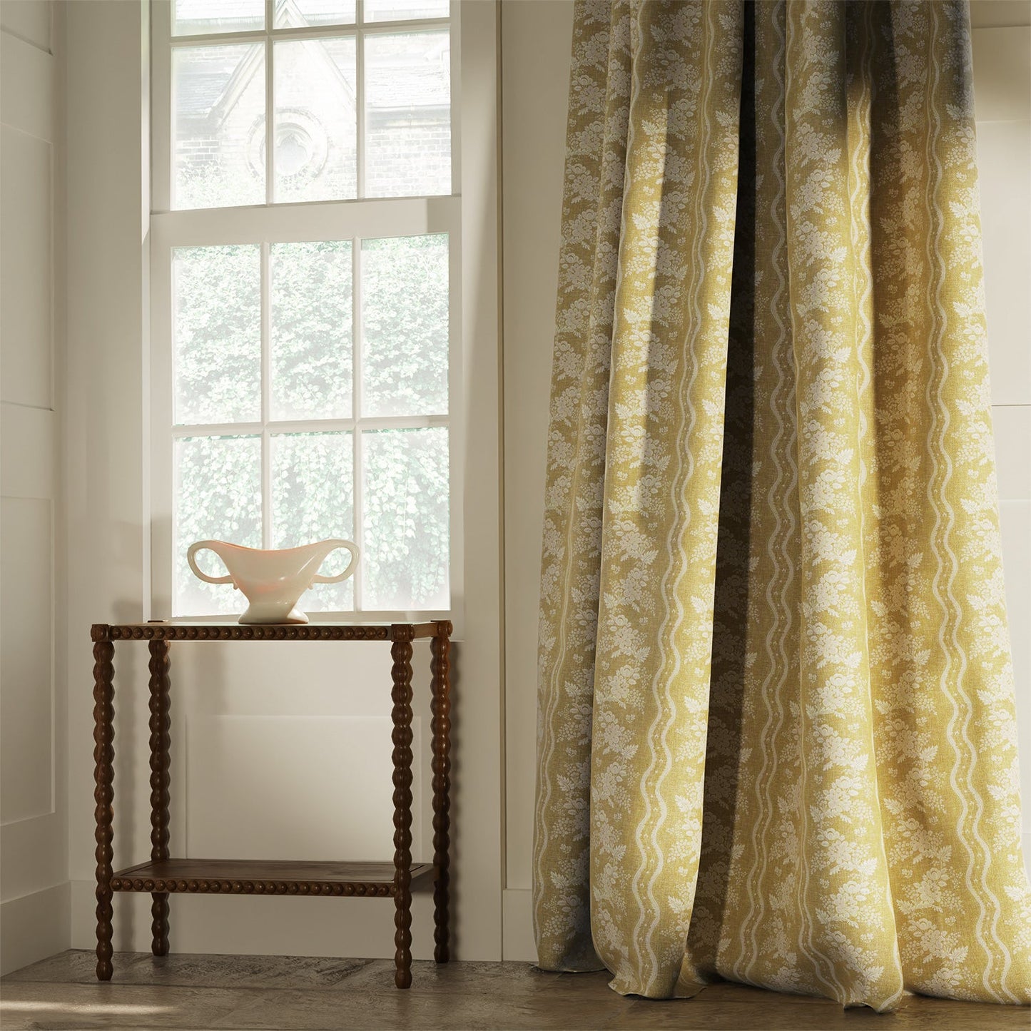 Linwood Arley Golden Made to Measure Curtains
