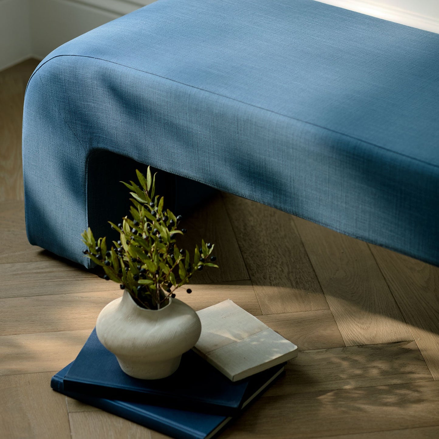 Linwood Pluto Cornflower FR Made to Measure Curtains
