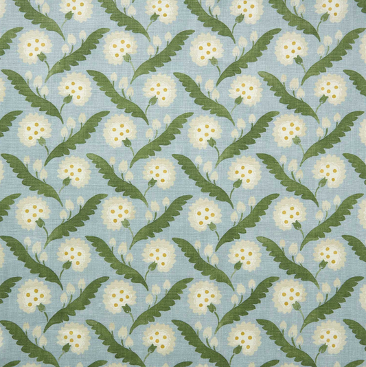 Lakeside - Polly, Flori Collection by Linwood linen fabric
