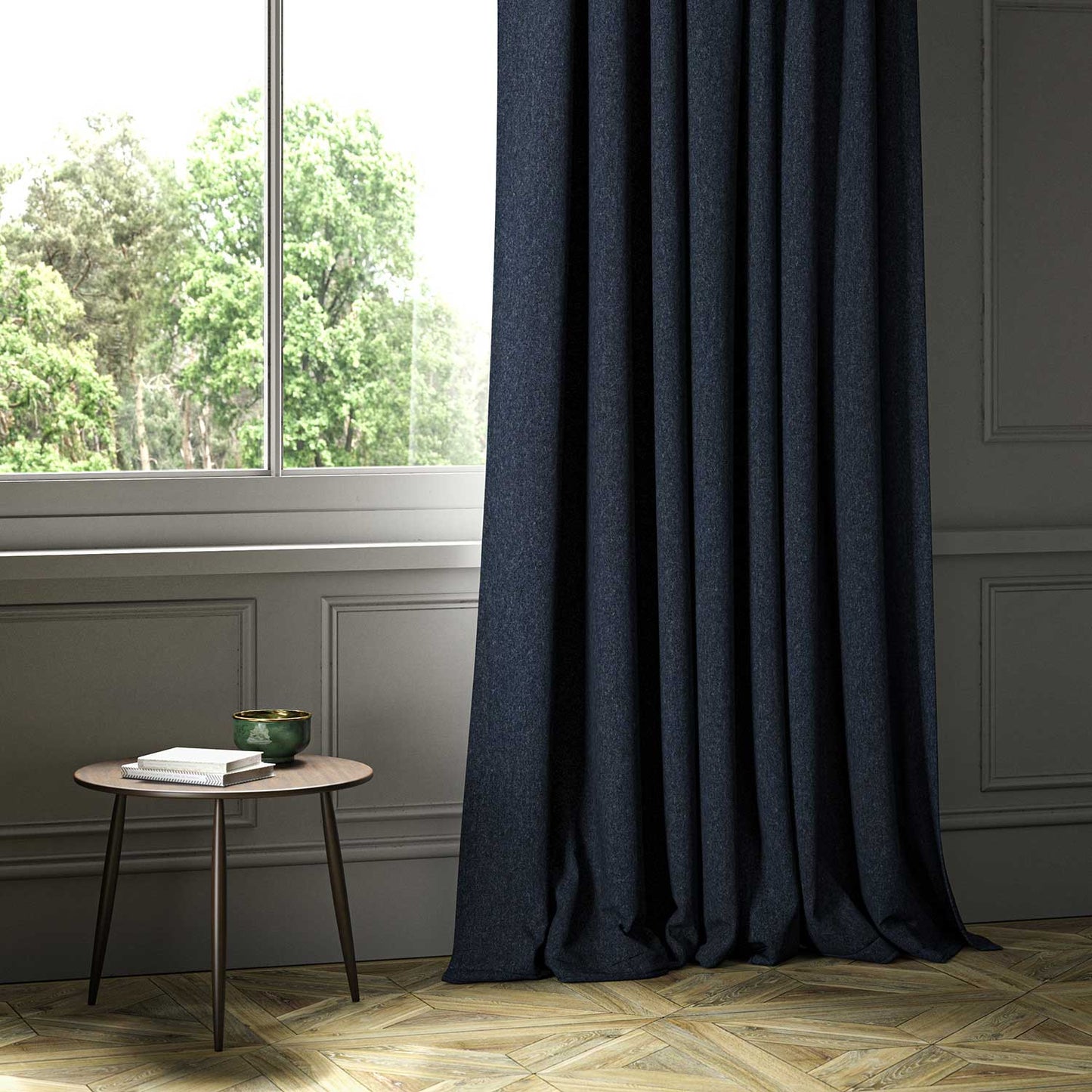 Linwood Lana Night FR Made to Measure Curtains