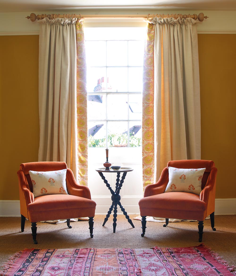 Kate Forman Himani Saffron Made to Measure Curtains – image 5