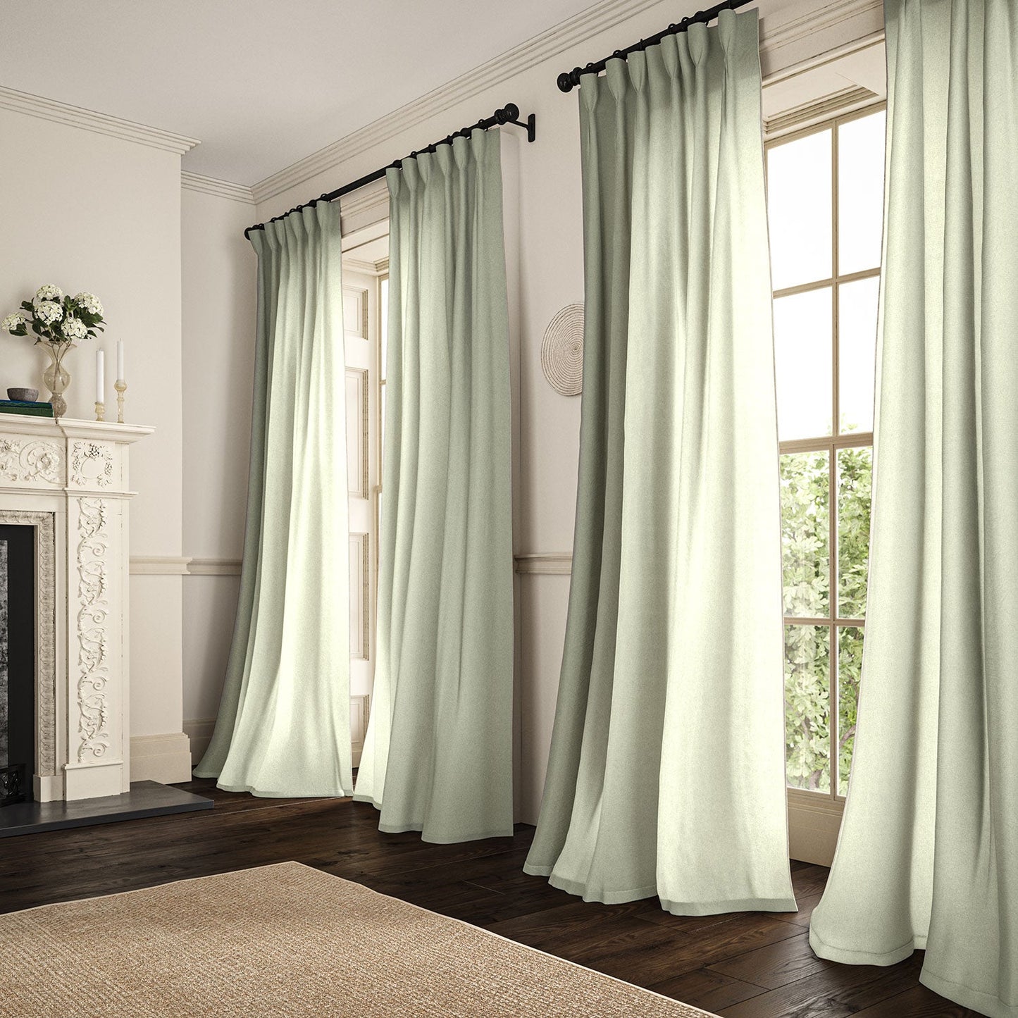Linwood Marietta Ghost Made to Measure Curtains